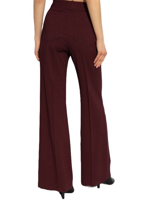 Victoria Beckham Pantaloni completo con tasche porto Victoria Beckham | 1225WTR005115I9104 PORT